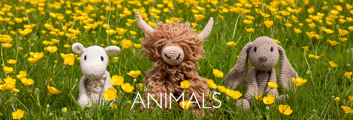 animal kits amigarumi crochet bunny toys pattern wool toft
